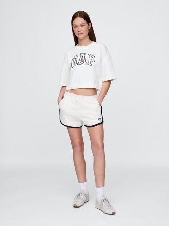 Pantaloncini da tuta con logo e delfino VintageSoft Gap