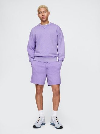 Pantaloncini da tuta in spugna francese pesante