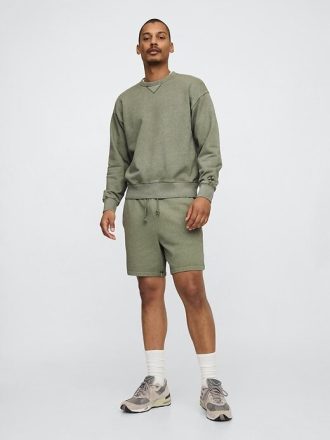 Pantaloncini da tuta in spugna francese pesante