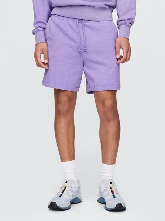 Pantaloncini da tuta in spugna francese pesante