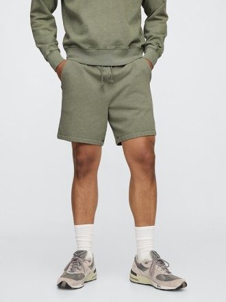 Pantaloncini da tuta in spugna francese pesante