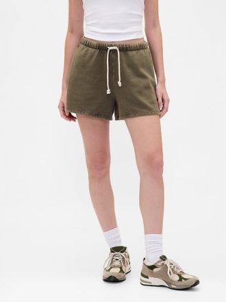 Pantaloncini da tuta in spugna francese pesante da 3″