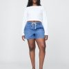Pantaloncini di jeans facili