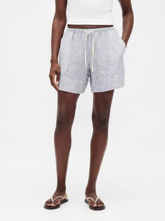 Pantaloncini Easy in 100% lino