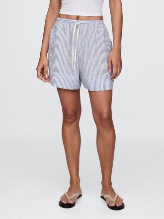 Pantaloncini Easy in 100% lino