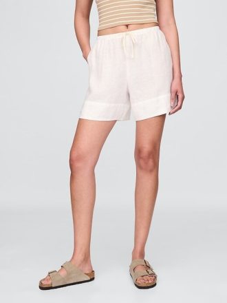 Pantaloncini Easy in 100% lino