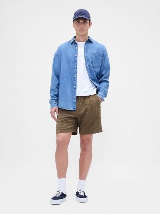 Pantaloncini Easy Testurizzati da 7″
