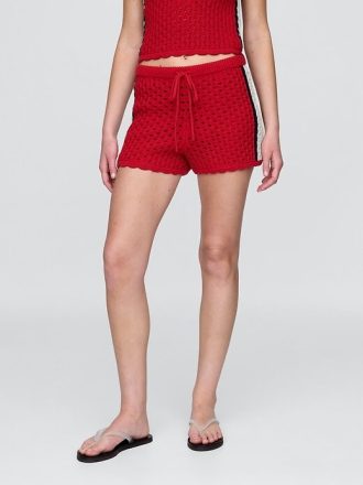 Pantaloncini facili all’uncinetto in 100% cotone