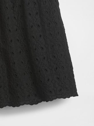 Pantaloncini facili con occhielli a vita alta