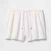 Pantaloncini facili in garza di cotone Pantaloncini facili in garza di cotone