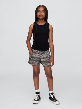 Pantaloncini facili in popeline per bambini