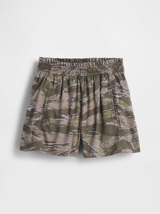 Pantaloncini facili in popeline per bambini