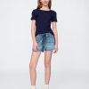 Pantaloncini in denim a vita bassa per bambini Pantaloncini in denim a vita bassa per bambini