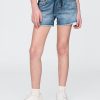 Pantaloncini in denim a vita bassa per bambini Pantaloncini in denim a vita bassa per bambini