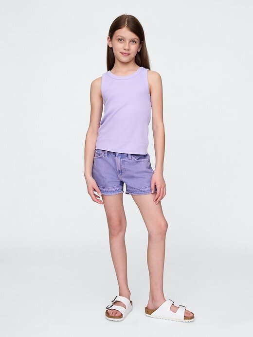 Pantaloncini in denim a vita bassa Stride per bambini Pantaloncini in denim a vita bassa Stride per bambini