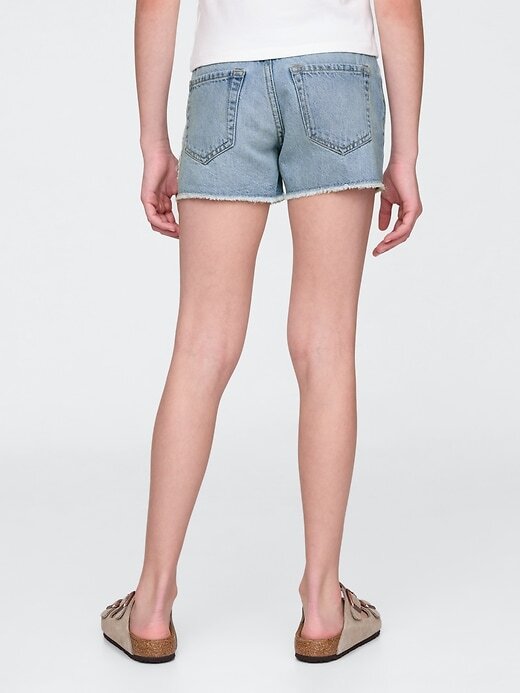Pantaloncini in denim a vita bassa Stride per bambini Pantaloncini in denim a vita bassa Stride per bambini