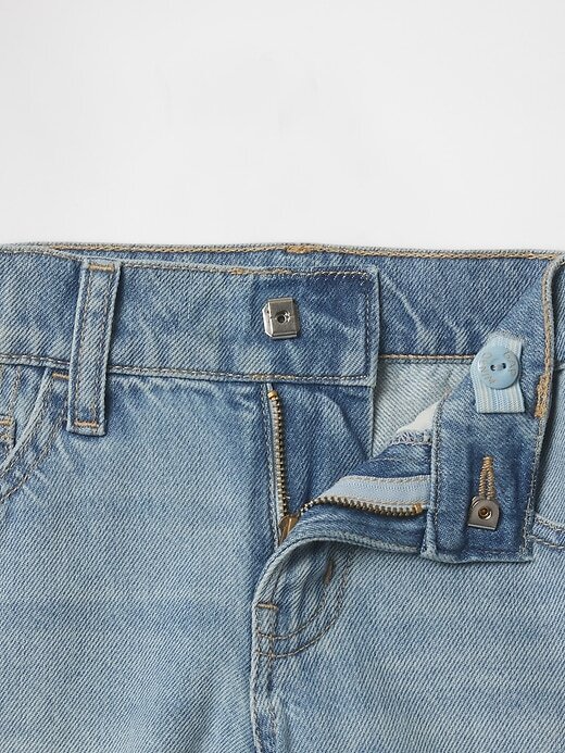 Pantaloncini in denim a vita bassa Stride per bambini Pantaloncini in denim a vita bassa Stride per bambini