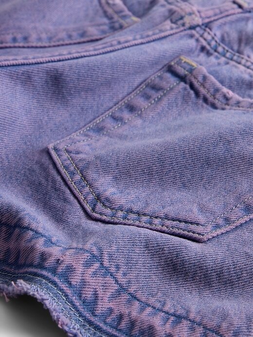 Pantaloncini in denim a vita bassa Stride per bambini Pantaloncini in denim a vita bassa Stride per bambini