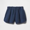 Pantaloncini in denim stropicciato per bambini Pantaloncini in denim stropicciato per bambini