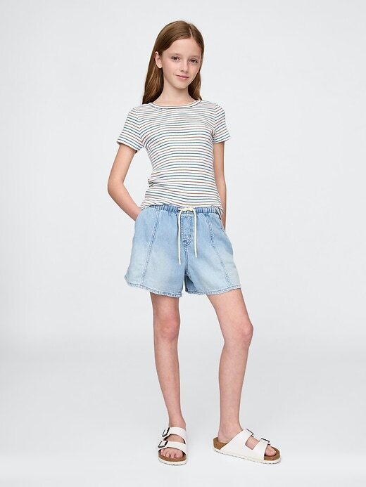 Pantaloncini in denim ultra morbido per bambini Pantaloncini in denim ultra morbido per bambini
