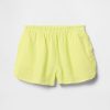 Pantaloncini in garza stropicciata per bambini Pantaloncini in garza stropicciata per bambini