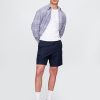 Pantaloncini in lino e cotone da 8″ Pantaloncini in lino e cotone da 8″