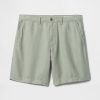 Pantaloncini in lino e cotone da 8″ Pantaloncini in lino e cotone da 8″