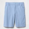 Pantaloncini in lino e cotone da 8″ per bambini