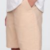 Pantaloncini in lino e cotone da 8″ per bambini