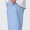 Pantaloncini in lino e cotone da 8″ per bambini