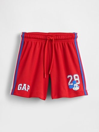 Pantaloncini in rete riciclata Gap × Disney per neonati e bambini piccoli