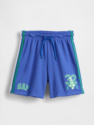 Pantaloncini in rete riciclata Gap × Disney per neonati e bambini piccoli
