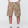 Pantaloncini in tela floreale