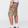 Pantaloncini in tela floreale