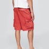 Pantaloncini larghi cargo in twill Pantaloncini larghi cargo in twill