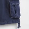 Pantaloncini larghi cargo in twill Pantaloncini larghi cargo in twill