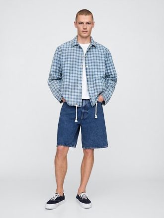 Pantaloncini larghi in denim anni ’90