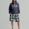 Pantaloncini larghi plissettati Gap × Malbon da 9,5″ Pantaloncini larghi plissettati Gap × Malbon da 9,5″