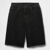 Pantaloncini lunghi in denim a vita media da 11″