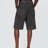 Pantaloncini lunghi in denim French Terry a vita media da 11″ Pantaloncini lunghi in denim French Terry a vita media da 11″