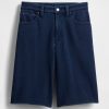 Pantaloncini lunghi in denim French Terry a vita media da 11″ Pantaloncini lunghi in denim French Terry a vita media da 11″