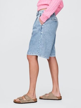 Pantaloncini lunghi ultra morbidi a vita alta 365