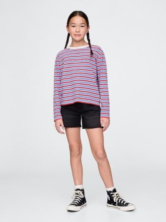 Pantaloncini midi in denim per bambini