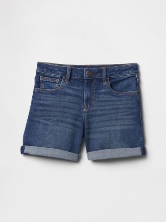 Pantaloncini midi in denim per bambini