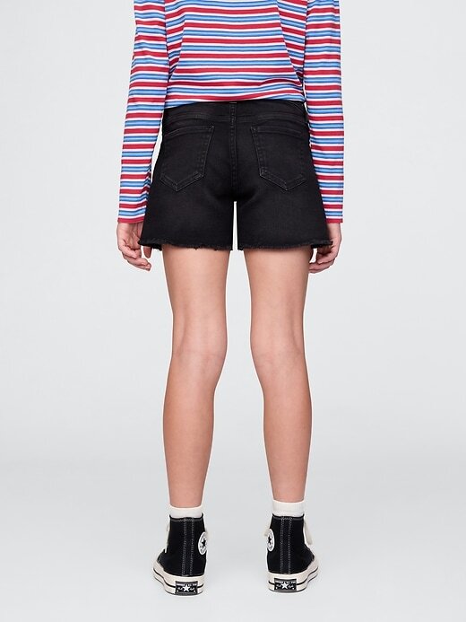 Pantaloncini midi in denim per bambini Pantaloncini midi in denim per bambini