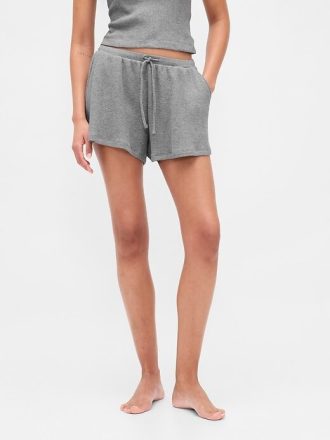 Pantaloncini pigiama a nido d’ape