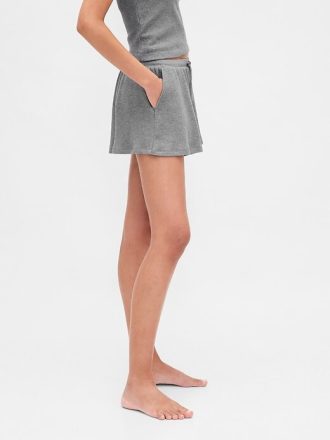 Pantaloncini pigiama a nido d’ape