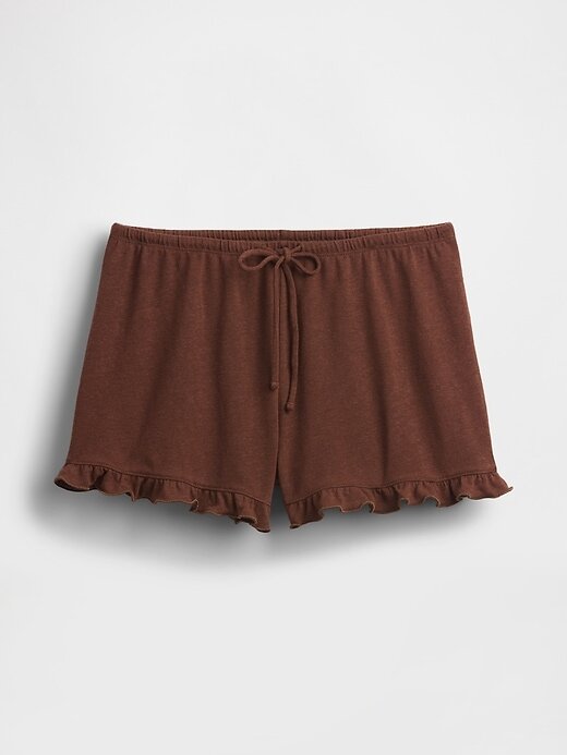 Pantaloncini pigiama con volant Pantaloncini pigiama con volant