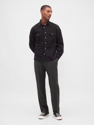 Pantaloni 365 in misto lana
