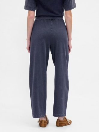 Pantaloni a botte in cotone biologico pesante